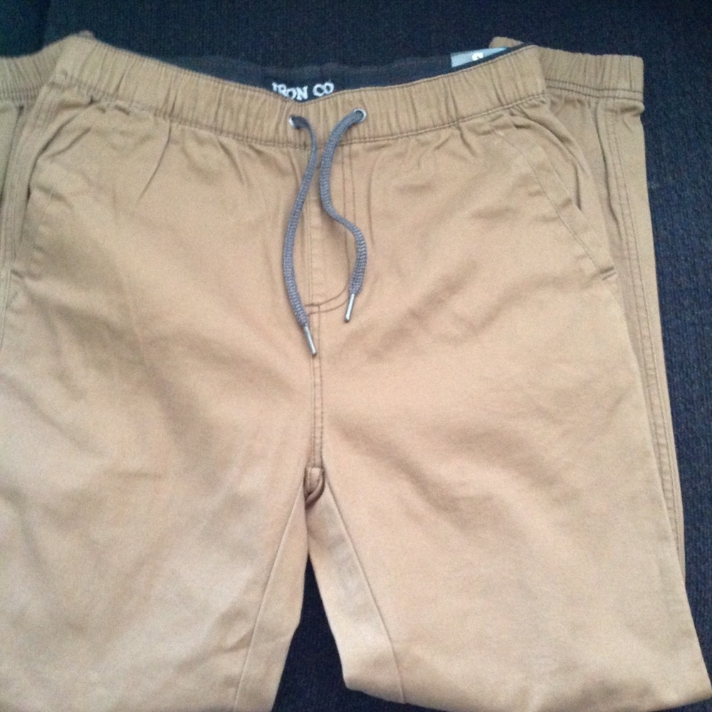 Iron Co relaxed Twill joggers